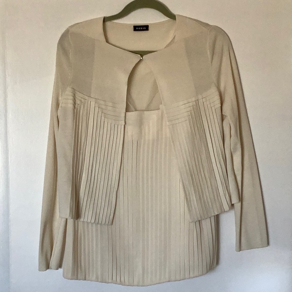100% Pure Silk AKRIS Sweater and 2 Tanks